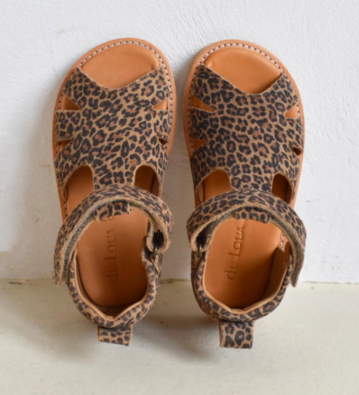 Sandaal - du Eden leo print-zoom-