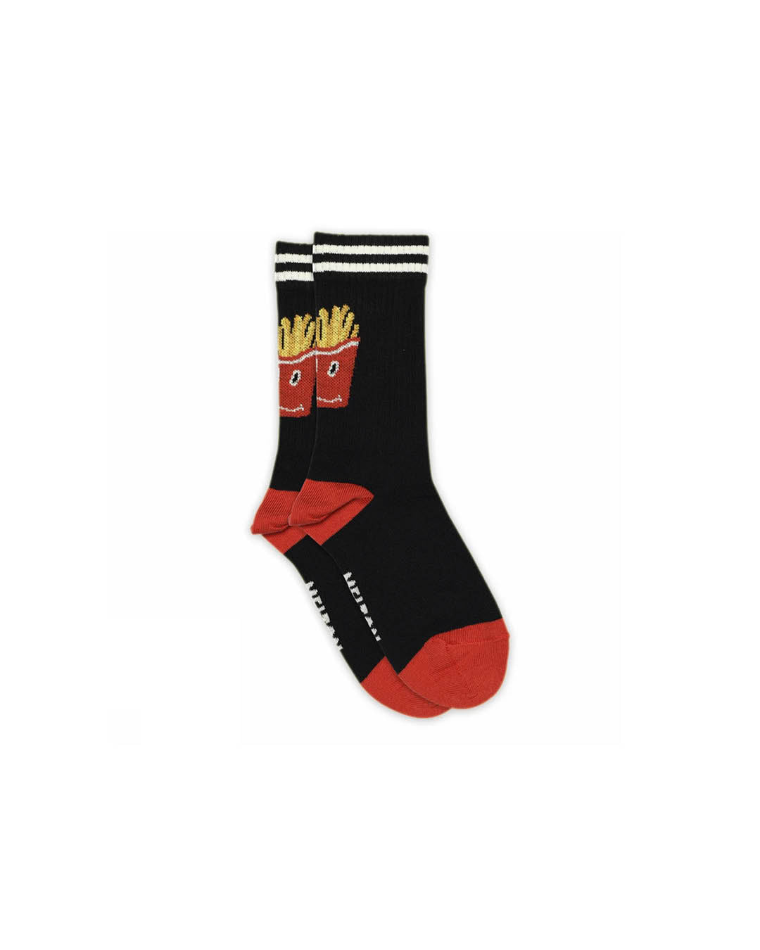 Sokken - French fries socks black-zoom-2