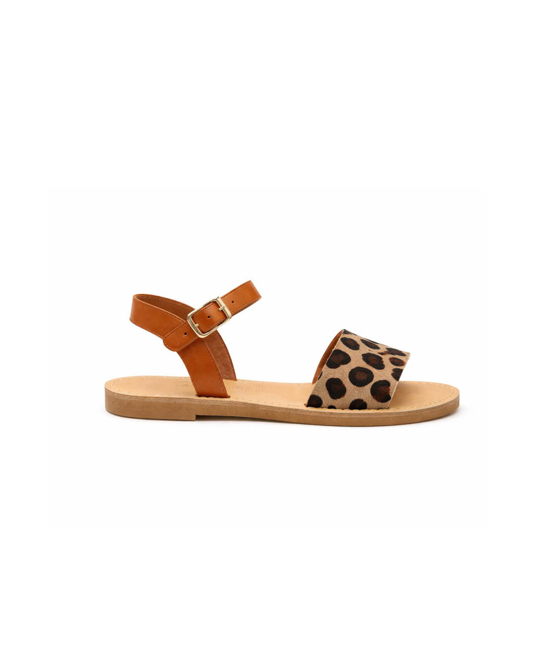 Sandaal - Andrea Cognac-Leopard-zoom-1