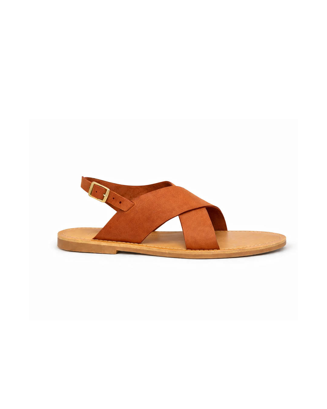 Sandaal - Tom Terracotta & Bleu Gris-1