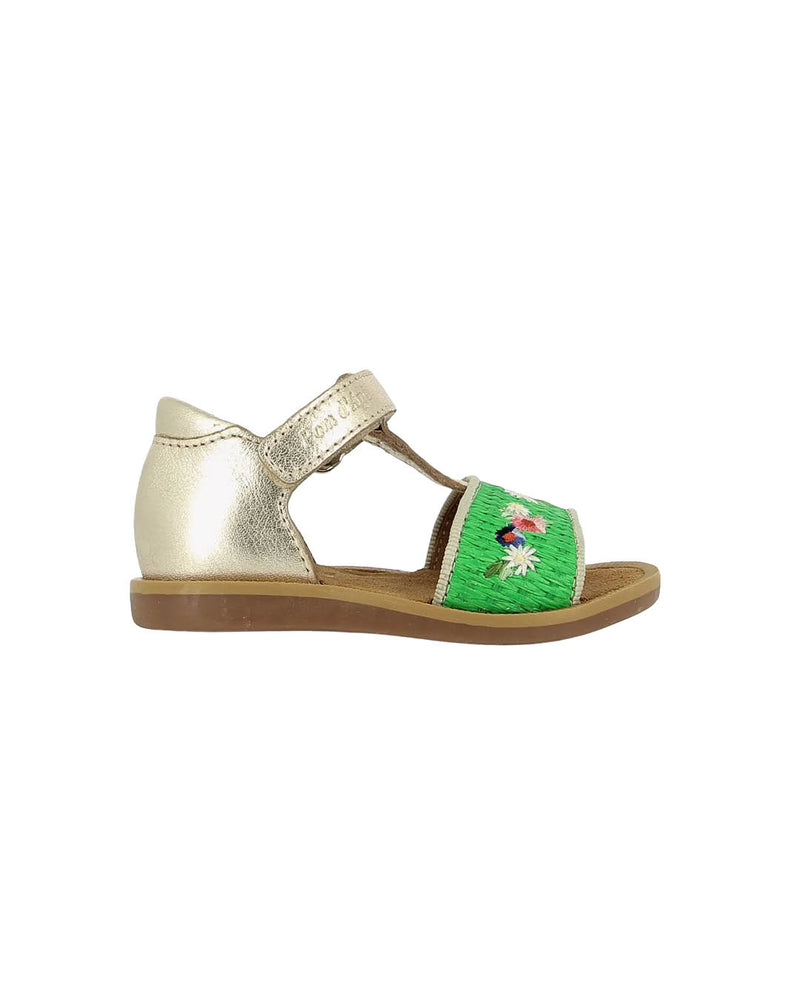 Sandaal - Poppy Air Natur platine-menthe-zoom-