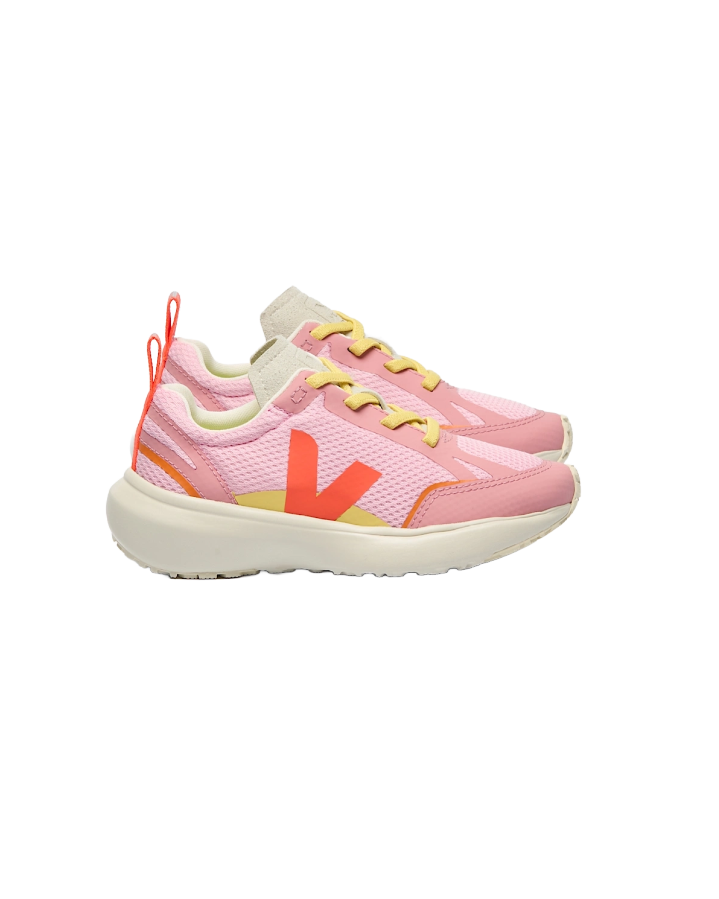Sneaker - Canary Alveomesh Guimauve-orange-fluo mary-zoom-1