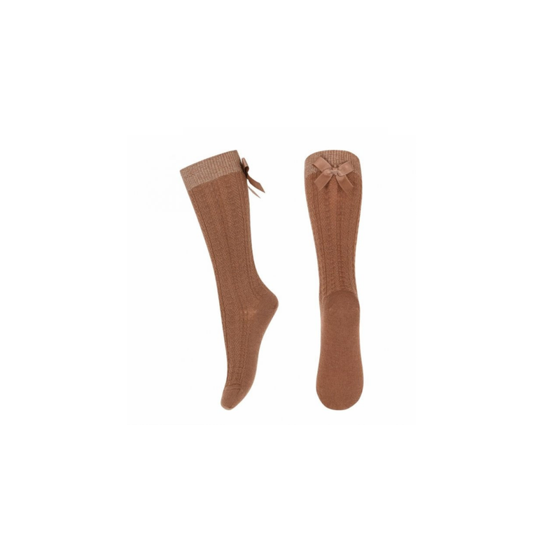 Kniekousen - Annie met strik-zoom-