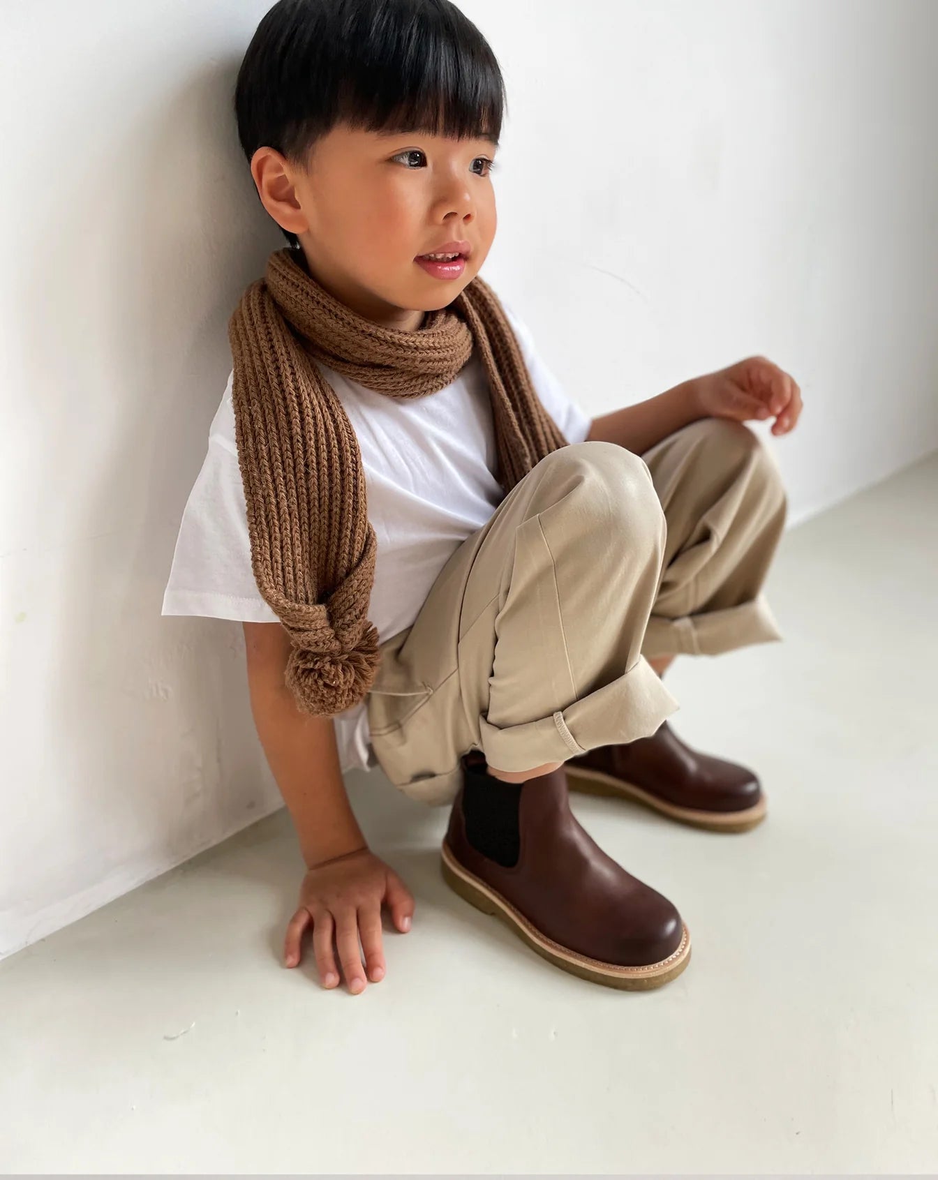 Bottin - Du Cos mid brown leather-2