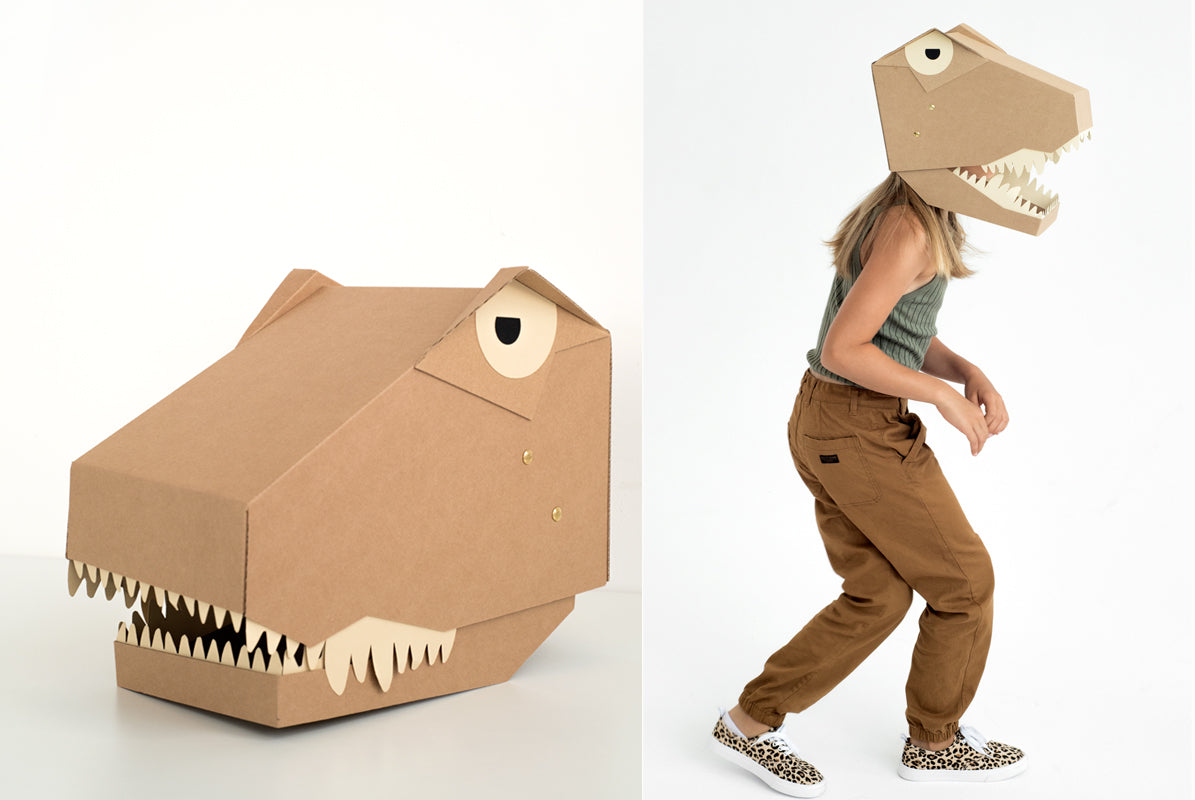 Gadget - DIY T-Rex mask